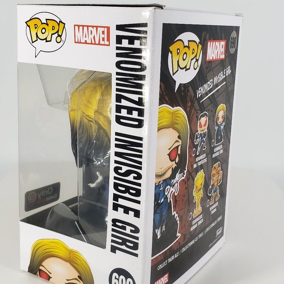 Funko Pop Marvel Venom 690 VENOMIZED INVISIBLE GIRL Gamestop Exclusive MIB - Picture 12 of 14